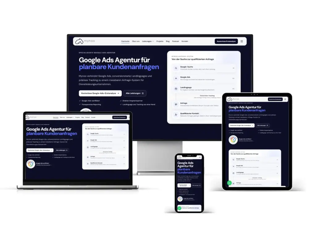 Webdesign Agentur mock up responsiv webdesign beste
